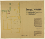 217516 Opmeting van de kelders van het vroegere Paleis Lofen te Utrecht, gelegen onder de percelen Servetstraat 8, 10 ...